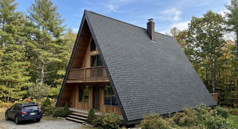 A Frame Roof Installation in Long Valley, NJ