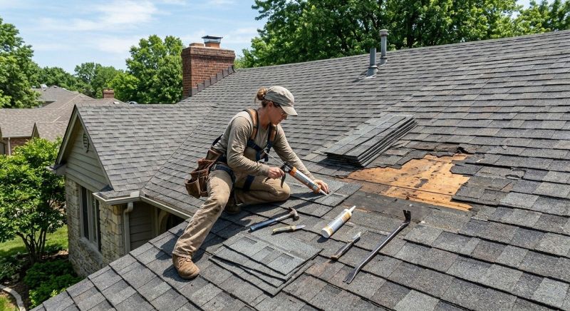 A Frame Roof Repair in Long Valley, NJ