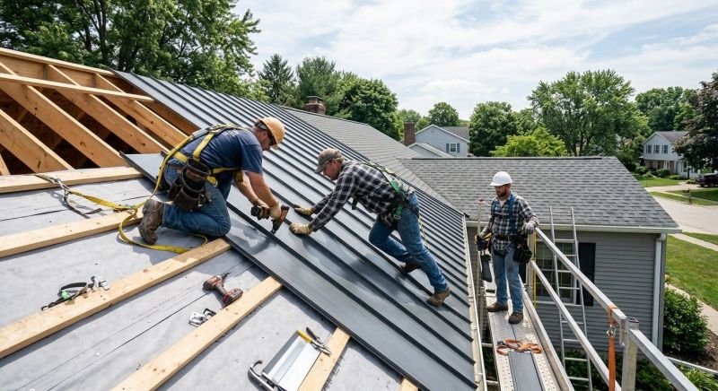 Aluminum Roof Installation in Lake Hopatcong, NJ