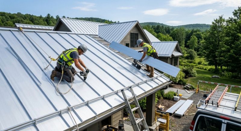 Aluminum Roof Installation in Morristown, NJ
