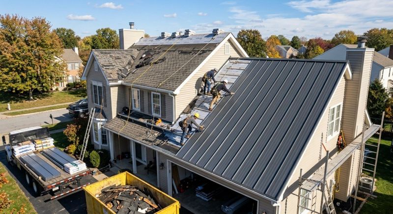 Aluminum Roof Replacement in Hackettstown, NJ