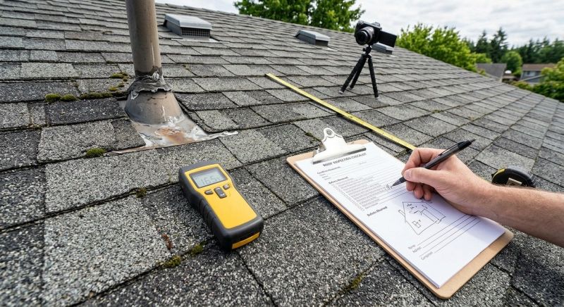 Asphalt Roof Inspection in Flemington, NJ