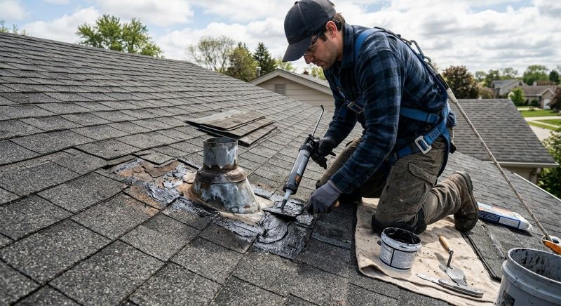Asphalt Roof Leak Repair in Andover, NJ
