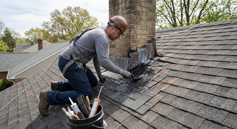 Asphalt Roof Leak Repair in Easton, PA