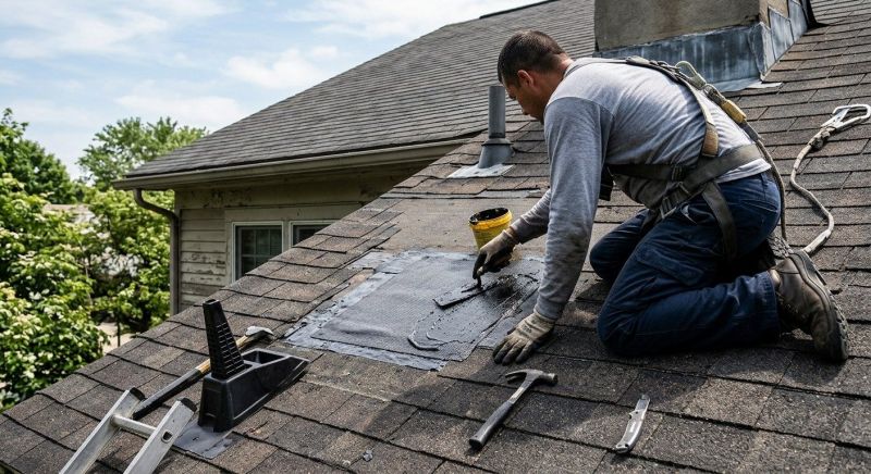Asphalt Roof Leak Repair in Easton, PA