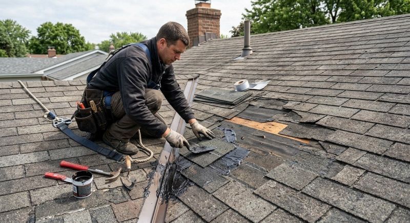Asphalt Roof Leak Repair in Rockaway, NJ
