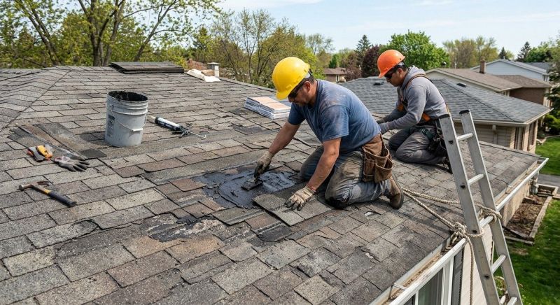 Asphalt Roof Repair in Bridgewater, NJ
