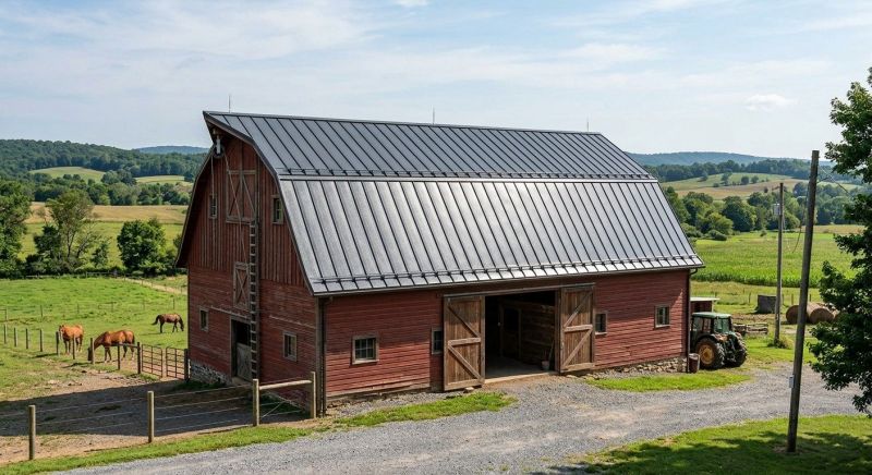 Barn Roof Replacement in Franklin, NJ