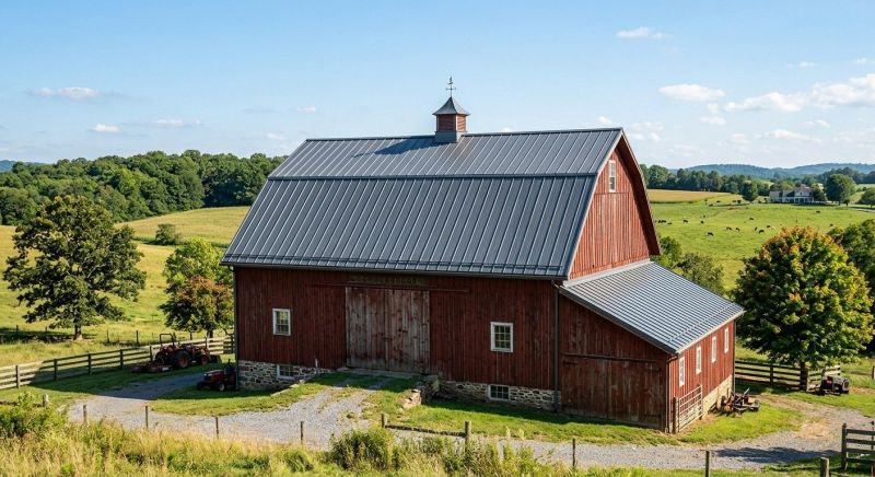 Barn Roof Replacement in Mendham, NJ
