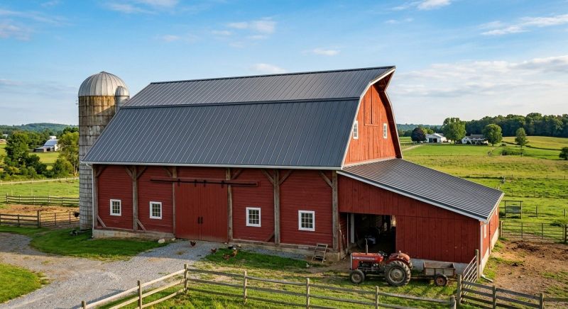 Barn Roof Replacement in Pittstown, NJ