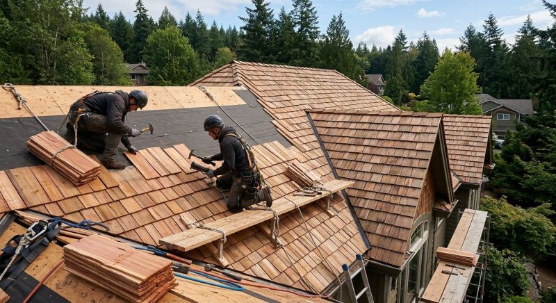 Cedar Roof Installation in Berkeley Heights, NJ