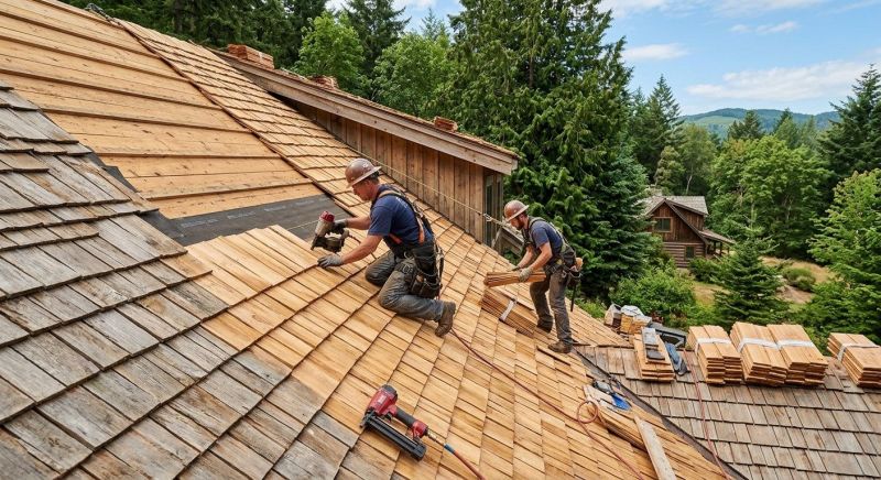 Cedar Roof Installation in Flemington, NJ