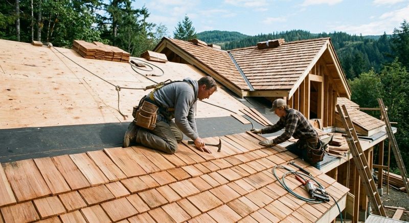 Cedar Roof Installation in Gillette, NJ