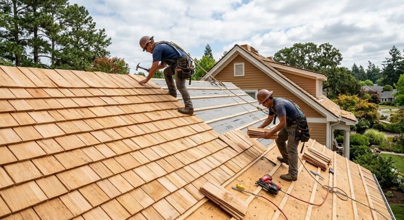 Cedar Roof Installation in Hopatcong, NJ