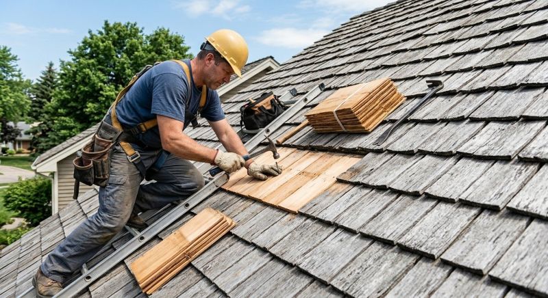 Cedar Shingles Repair in Oak Ridge, NJ