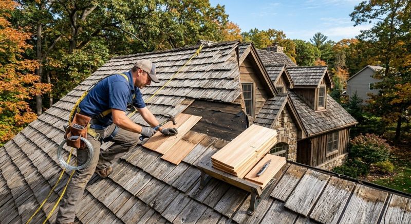 Cedar Shingles Repair in Phillipsburg, NJ