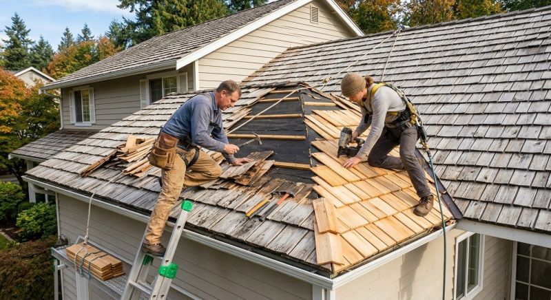 Cedar Shingles Repair in Somerville, NJ