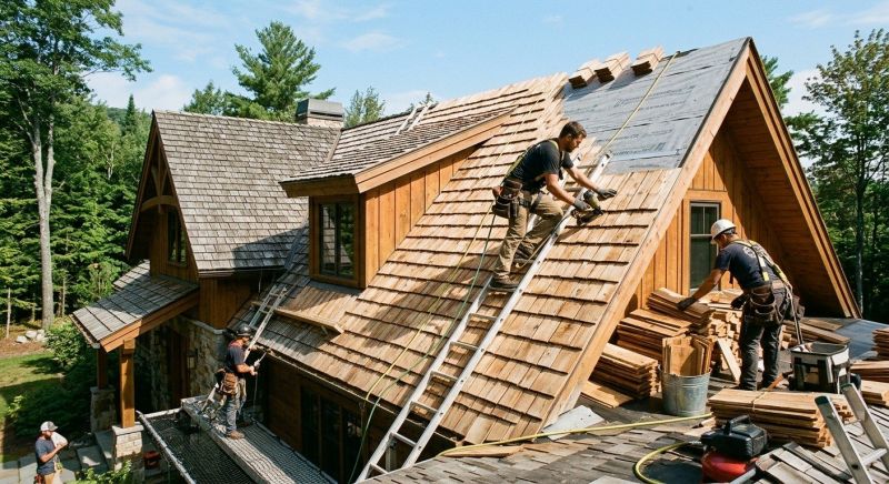 Cedar Shingles Replacement in Hunterdon County, NJ
