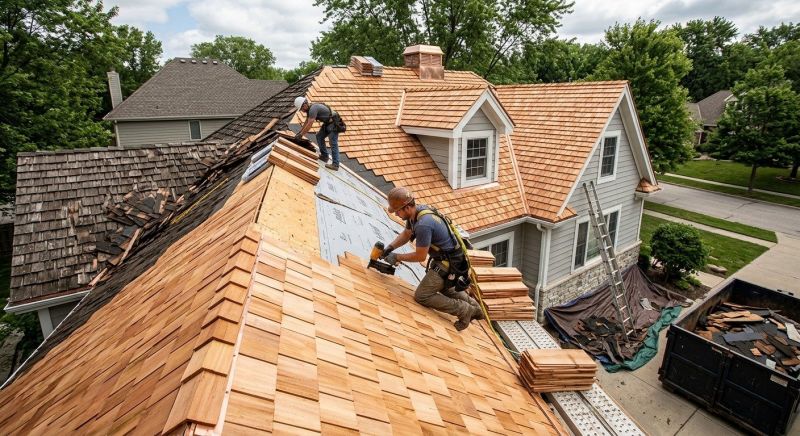 Cedar Shingles Replacement in Warren, NJ