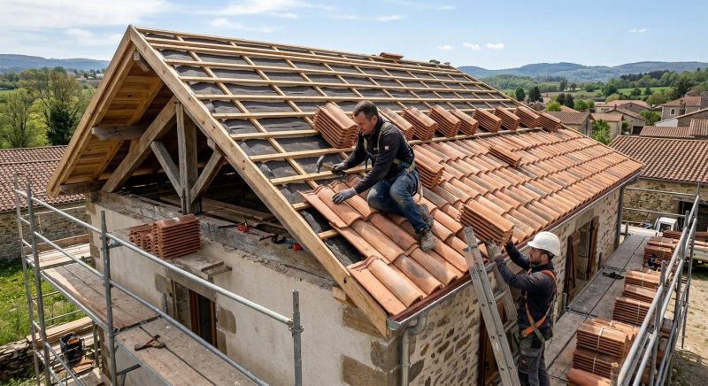 Clay Roof Installation in Boonton, NJ