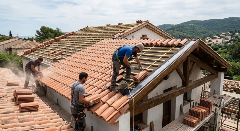 Clay Roof Installation in Lebanon, NJ