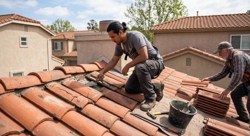 Clay Roof Leak Repair in Long Valley, NJ