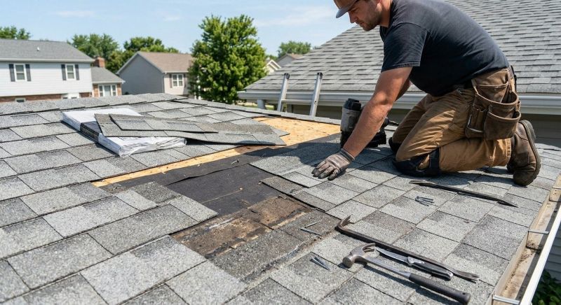 Composite Roof Repair in Long Valley, NJ