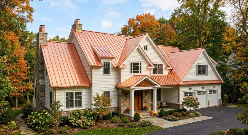 Copper Roof Replacement in Long Valley, NJ