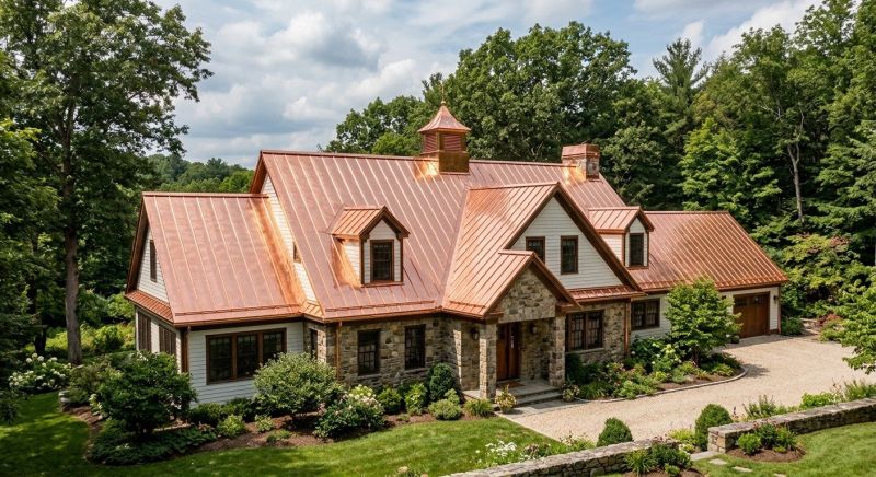 Copper Roof Replacement in Long Valley, NJ