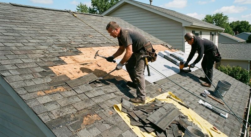 Damaged Roof Repair in Piscataway, NJ