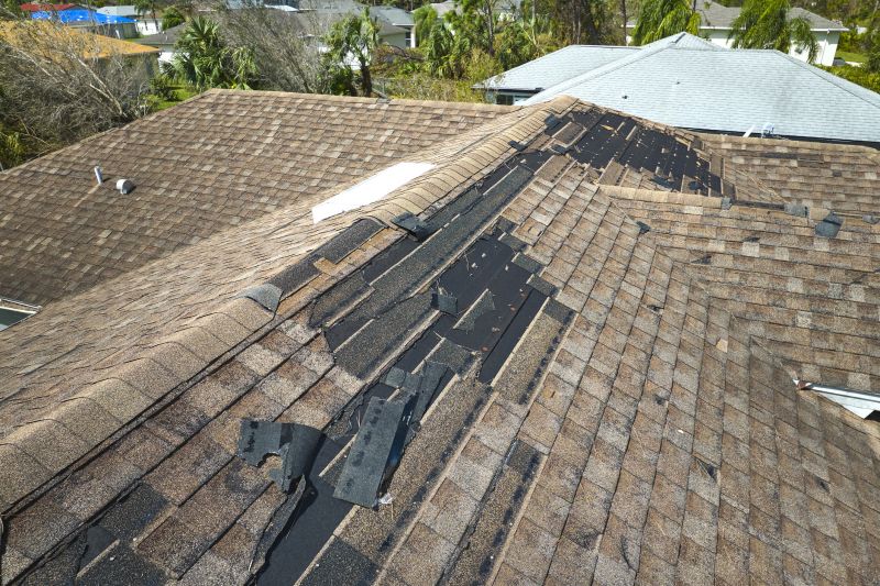 Damaged Roof Replacement in Summit, NJ