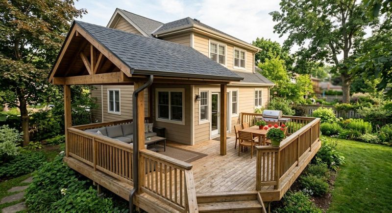 Deck Roof Construction in Long Valley, NJ