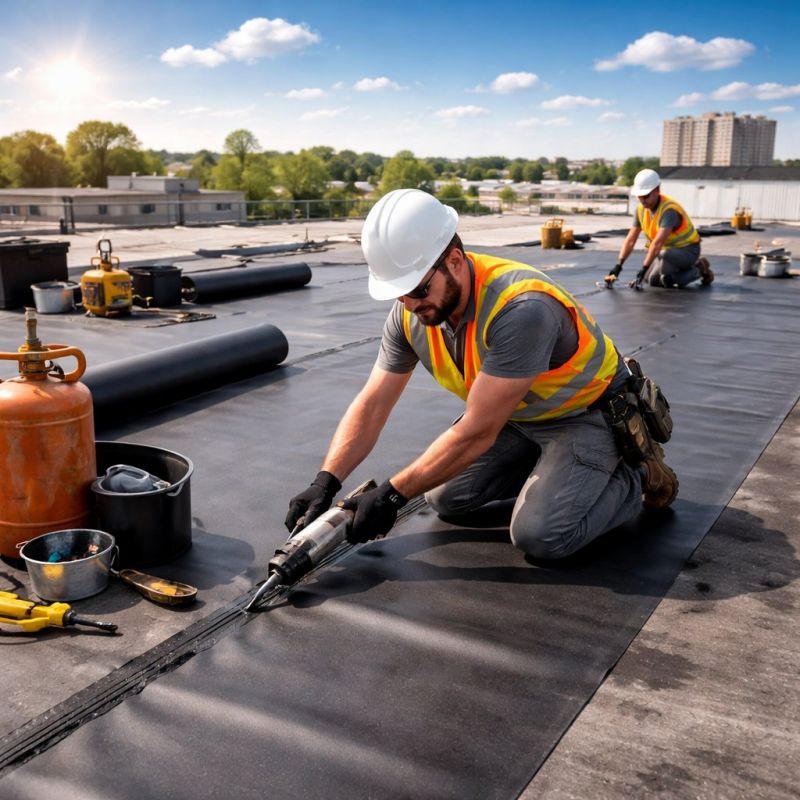 Epdm Roof Installation in Middlesex County, NJ