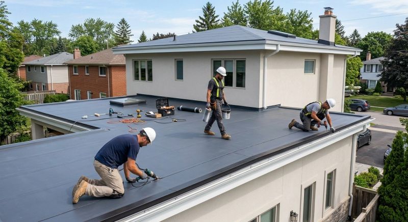 Epdm Roof Installation in Stewartsville, NJ