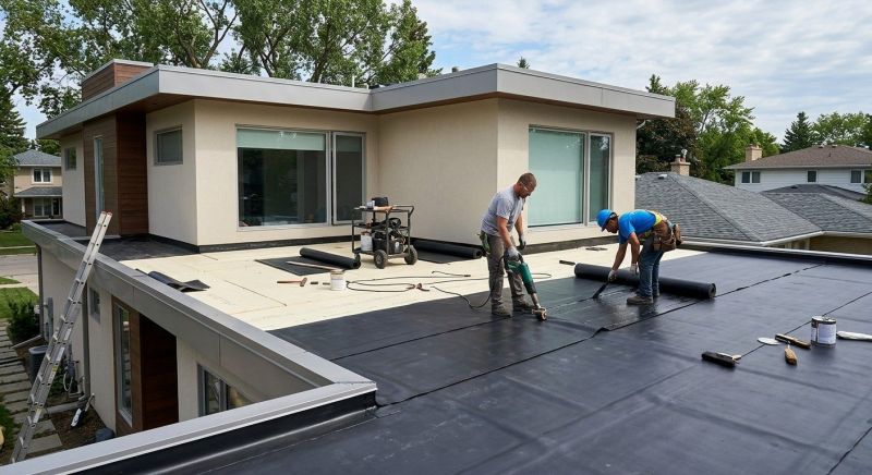 Flat Roof Installation in Plainfield, NJ