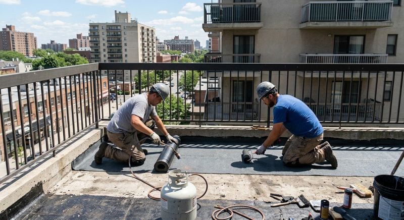 Flat Roof Repair in Middlesex County, NJ