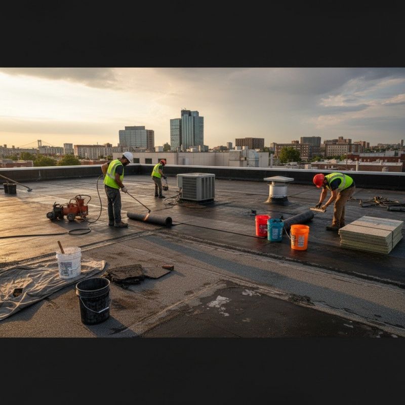 Flat Roof Repair in Morris County, NJ