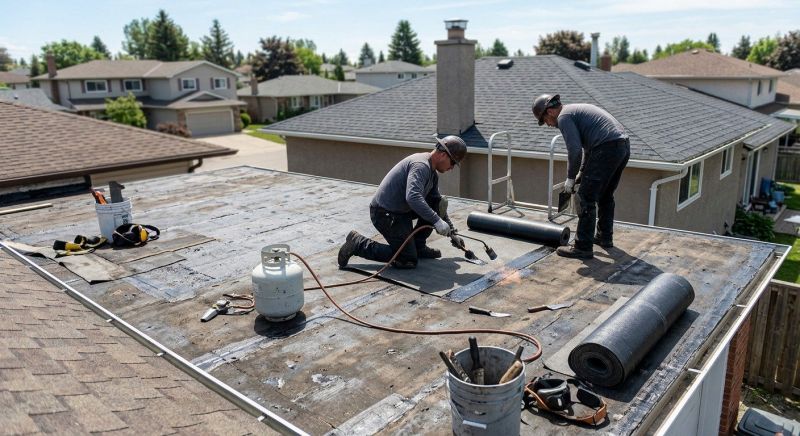 Flat Roof Repair in Morristown, NJ