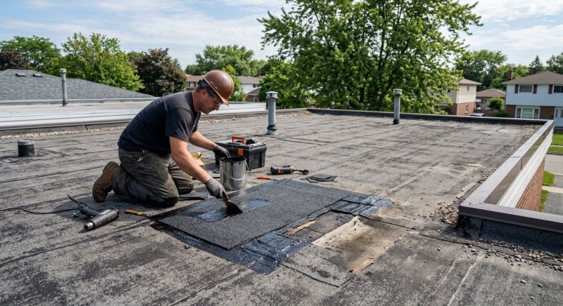 Flat Roof Repair in Somerset County, NJ