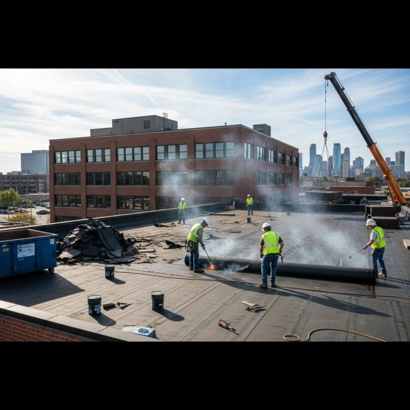 Flat Roof Replacement in Andover, NJ