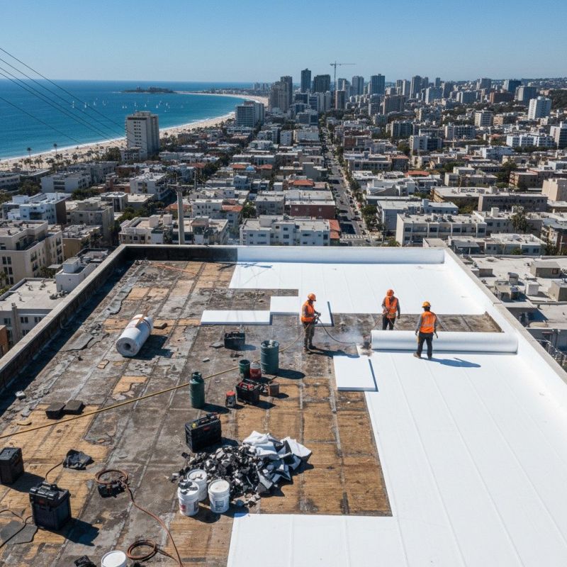 Flat Roof Replacement in Andover, NJ