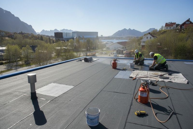 Flat Roof Replacement in Florham Park, NJ