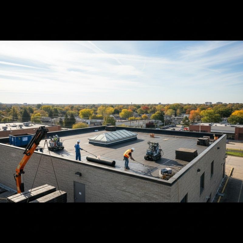 Flat Roof Replacement in Gillette, NJ