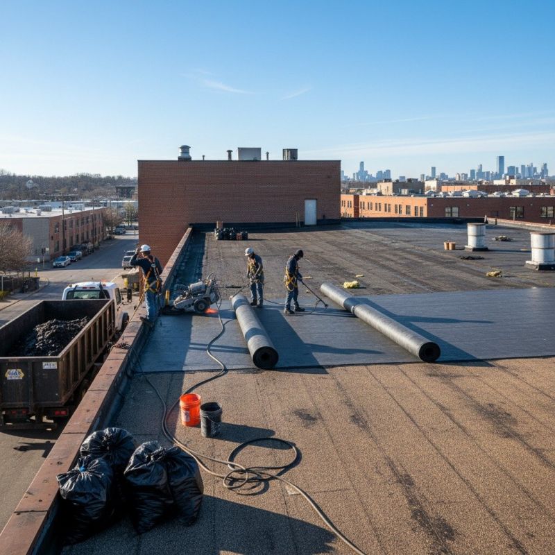 Flat Roof Replacement in Somerset, NJ