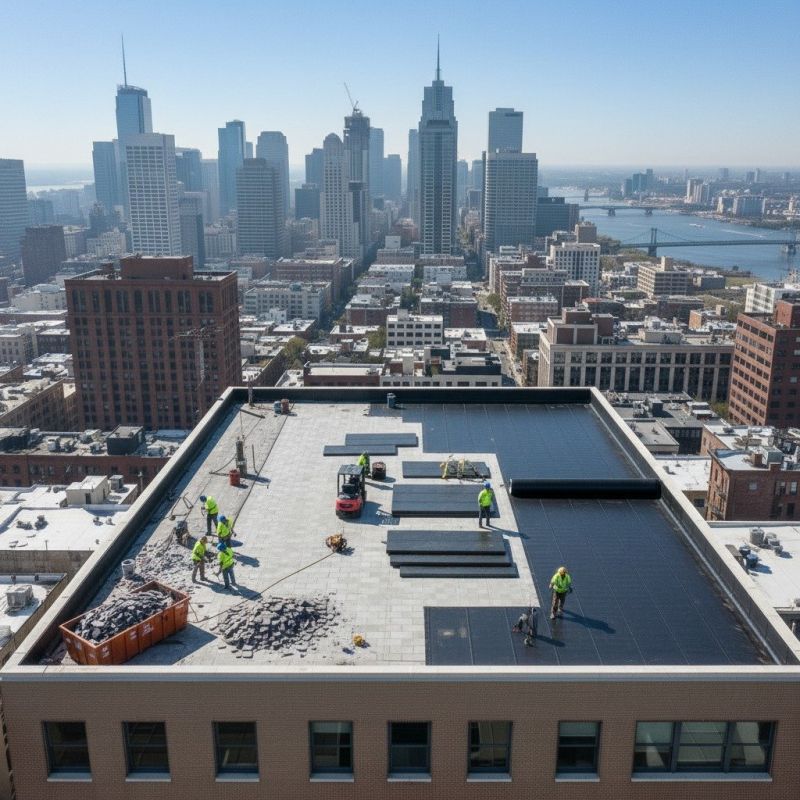 Flat Roof Replacement in Somerville, NJ