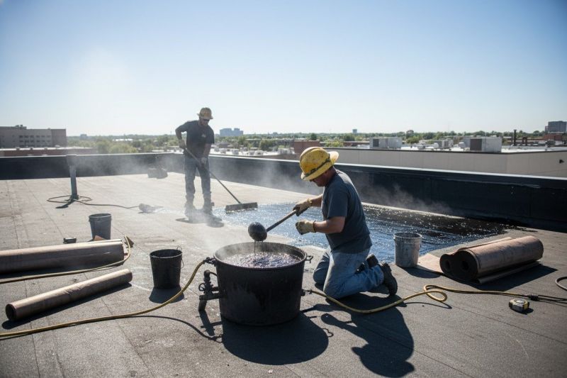 Flat Roof Tar Repair in Long Valley, NJ