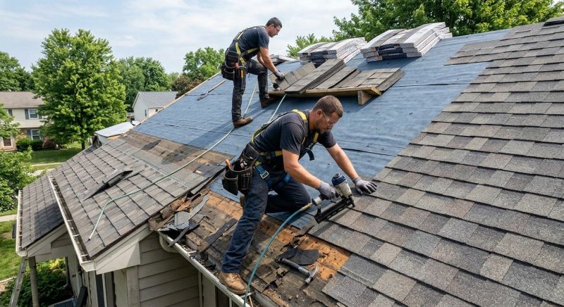 Hip Roof Shingle Replacement in Long Valley, NJ