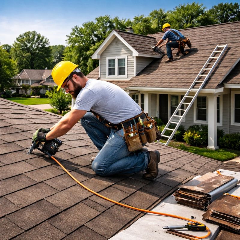 House Roof Installation in High Bridge, NJ