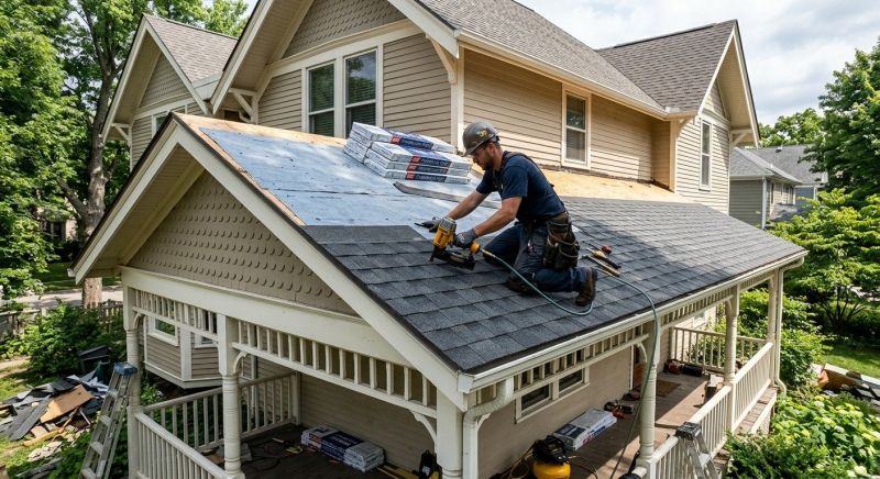 House Roof Installation in Lake Hopatcong, NJ