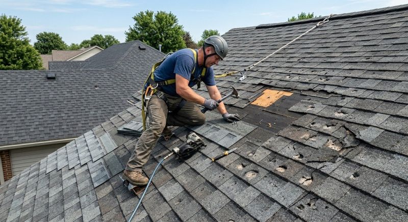 House Roof Repair in Hampton, NJ